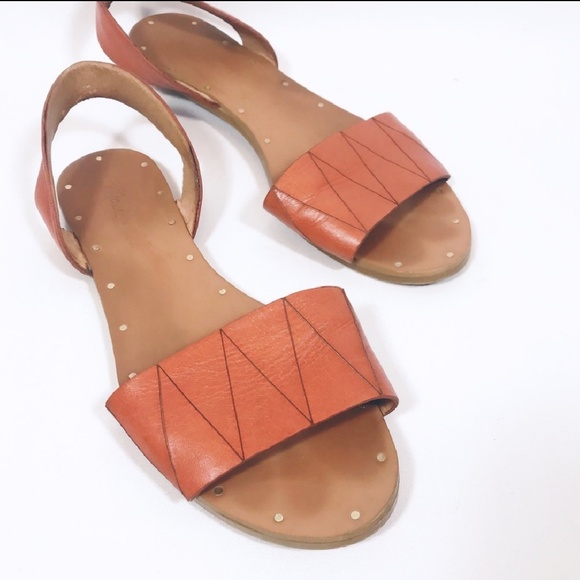Madewell "Abbi" Leather Slingback Sandals - Picture 2 of 7